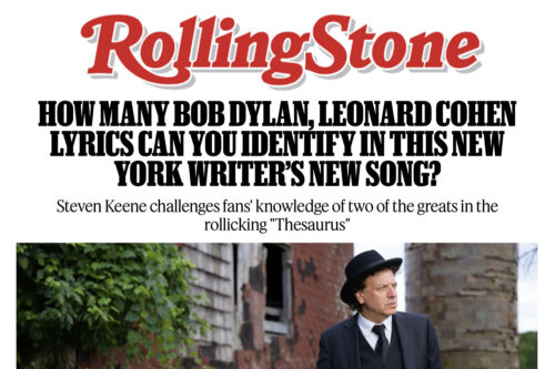 Rolling Stone Article featuring Steven Keene
