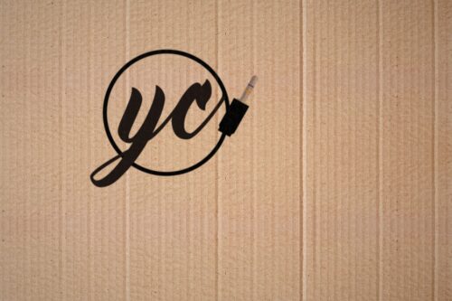 York Calling logo printed on cardboard - Steven Keene Save Yourself review